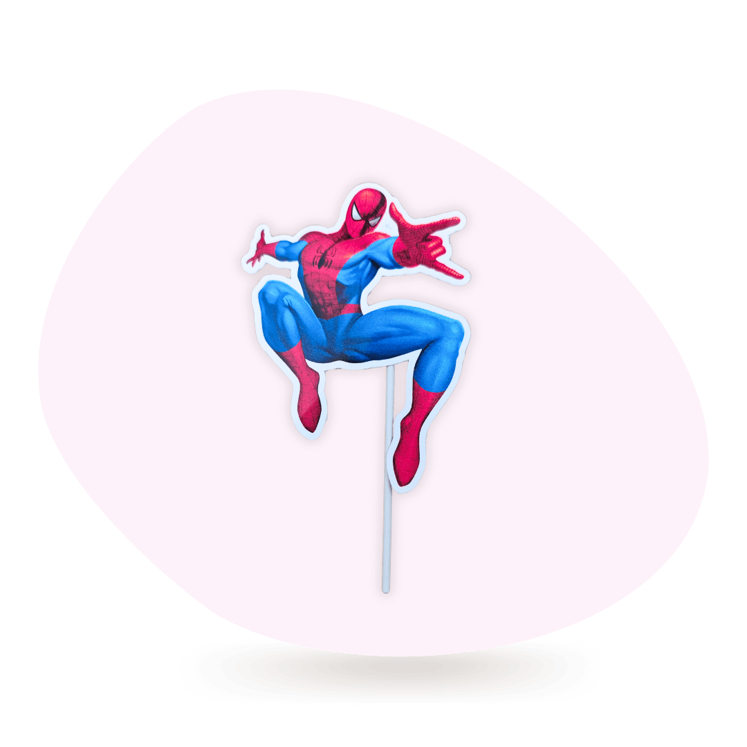 cake topper spiderman