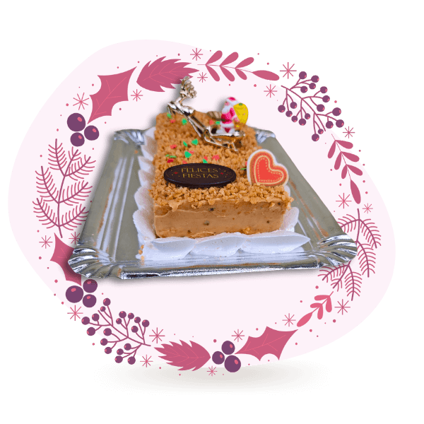 Postre de Navidad Turrón - Rio Grande Pastelería