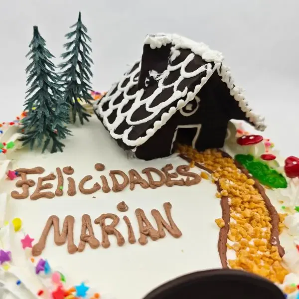 Decoración Casita de Chocolate