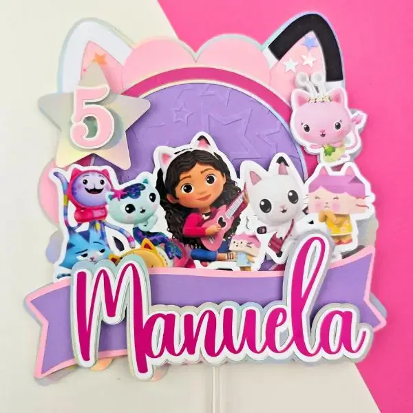 Cake Topper Gaby Gato
