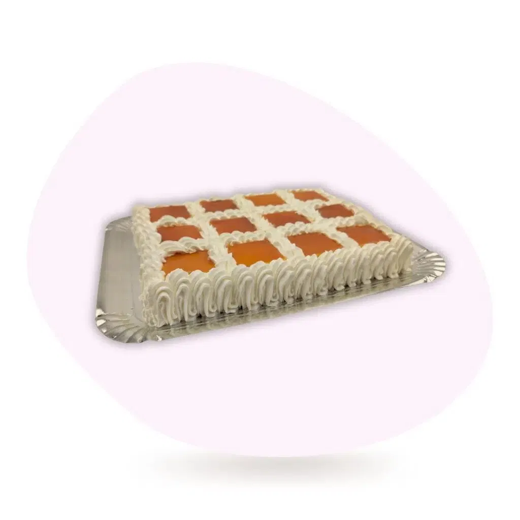 Docena de tocino de cielo con nata