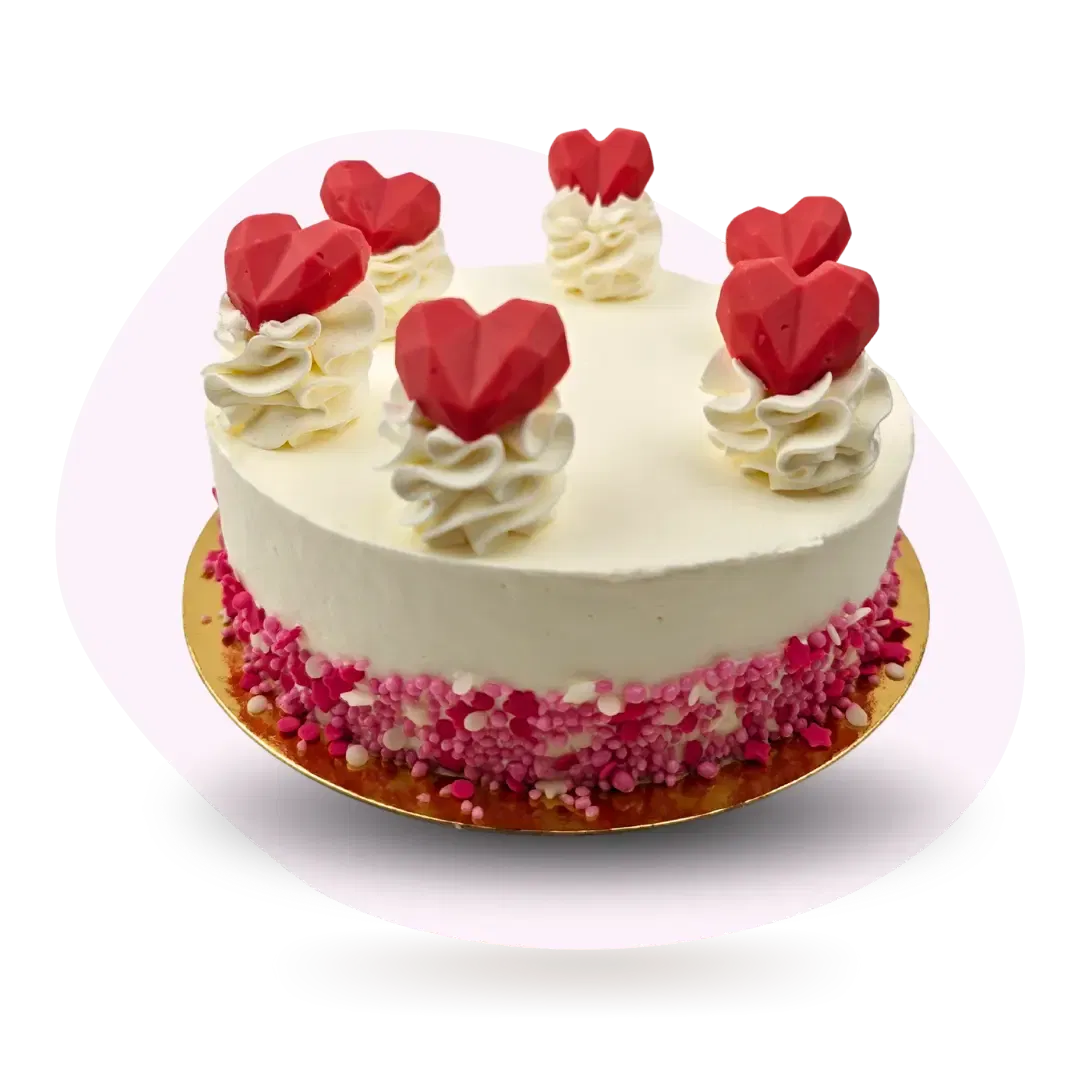 Tarta San Valentin 2026 Nata y Fresas
